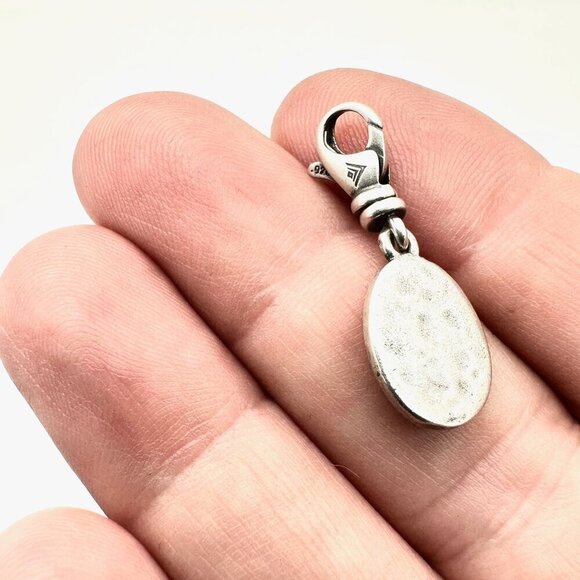 Silpada Womens Charm Sterling Silver Crystal Initial "C" - Picture 2 of 2